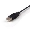 2M USB 2.0 AM/AF Extension Cable 28+24AWG in Black-9833