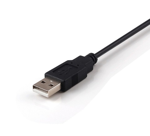 2M USB 2.0 AM/AF Extension Cable 28+24AWG in Black-9833