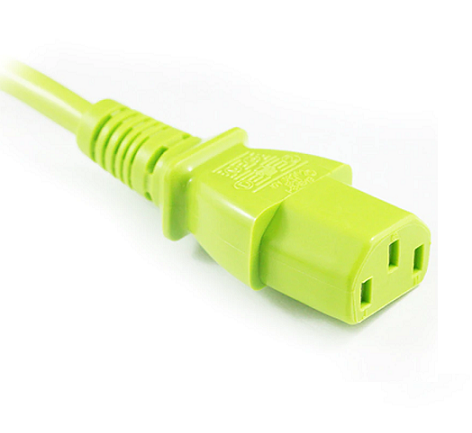 3M Green IEC C13 to C14 Power Cable-9880