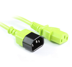 3M Green IEC C13 to C14 Power Cable-0