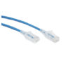 3M Slim CAT6 UTP Patch Cable LSZH in Blue-0