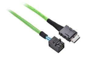 0.5M SFF-8043 Mini SAS HD to OcuLink SFF-8611 Cable -0