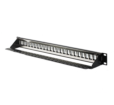 24 Port Unloaded Shielded Patch Panel-9923