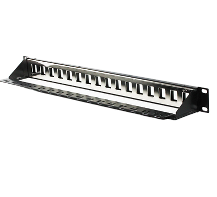 16 Port Unloaded Shielded Patch Panel-9912