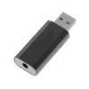 USB External Sound Card ( 4 Pole 3.5mm TRRS Audio )-9904