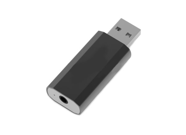 USB External Sound Card ( 4 Pole 3.5mm TRRS Audio )-9904