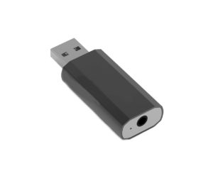 USB External Sound Card ( 4 Pole 3.5mm TRRS Audio )-0