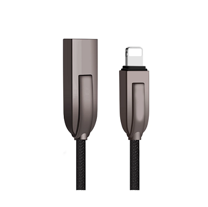 1M USB to Lightning Cable for iPhone with Zinc-Alloy plug-0