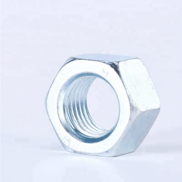 White Box M8EZN, ZINC HEX NUT-0