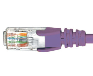 HCAT6PU0.3 HCAT6PU0.3 Cat6 Purple Patch Lead 0.3M-0