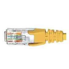 HCAT6YL0.3 Cat6 Yellow Patch Lead 0.3M-0