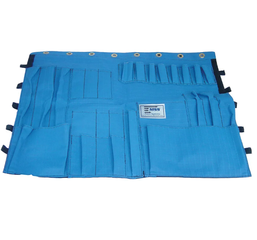 MSS Power MSS-TP2-700 Linesman Canvas Tool Apron 700Cm Eyelets-0