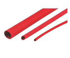 Cabac XLP3RD Heatshrink Thin Wall 3.2MM Red-0