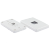 1 Port Australian Style RJ45 Wall Plate-10546