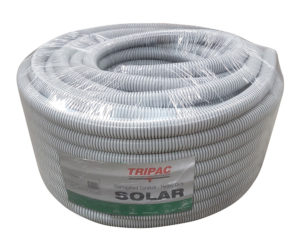 TRIPAC CCS2050, CORRUGATED CONDUIT SOLAR GREY 20MM X 50M-0