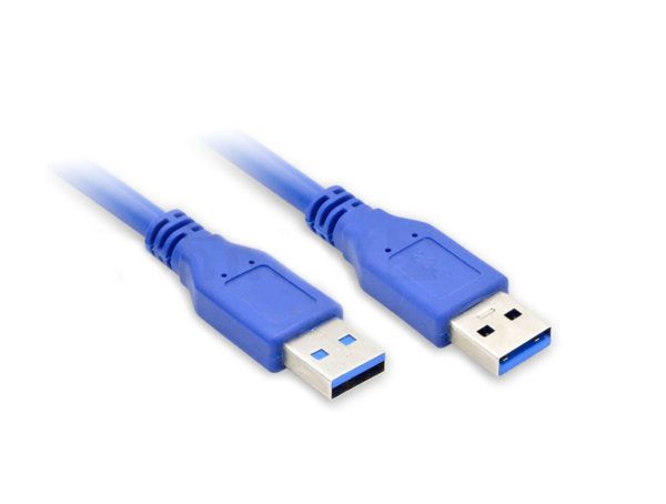 5M USB 3.0 AM/AM Cable in Blue-0