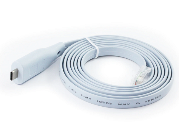 1.8M CISCO Console Cable USB 3.1 Type-C to Serial RS232-10611