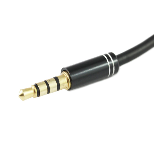 30CM 3.5MM 4 Pole TRRS to Earphone & Microphone Cable-10606