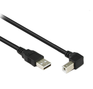 2M USB 2.0 AM To Up Angle BM Cable-0