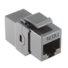 CAT6 Keystone Inline Coupler Black-0