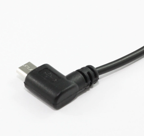 20CM Right Angle Micro USB 2.0 OTG Cable-10637