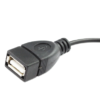 20CM Right Angle Micro USB 2.0 OTG Cable-10638