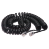 3M Coiled Handset Cord Black-0