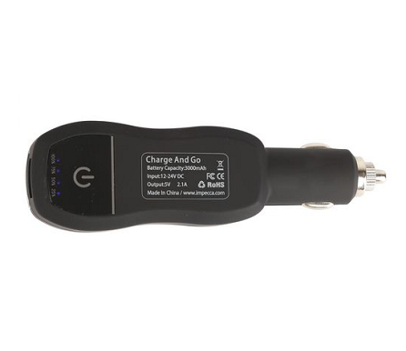 USB Car Charger & Emergency Power Bank-10650