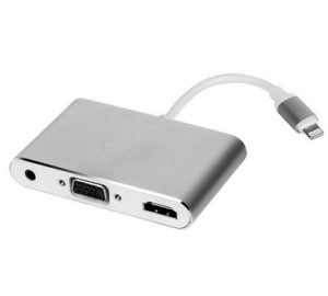 Lightning To HDMI/VGA/Audio Adaptor-0