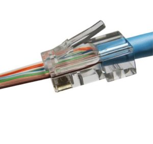 CAT6 Unshielded Feed Through Plug JAR100-0