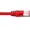Cabac Cat6A Shielded Red Patch Lead 0.5M-0