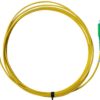 MSS Fibre SCA - SCA Singlemode 3 Metre Yellow LSZH Simplex Patch Lead-0