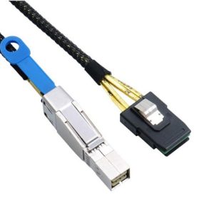 100CM External Mini SAS HD SFF-8644 To Mini SAS36 Pin SFF-8087 Cable-0