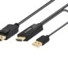 2M HDMI 2.0 to Displayport 1.2 Cable Supports 4K 60Hz-0