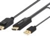 2M HDMI 2.0 to Displayport 1.2 Cable Supports 4K 60Hz-0