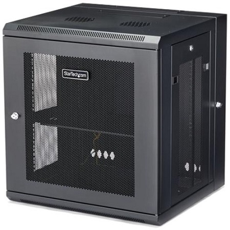 Startech 12U Wall Mountable Rack Cabinet For Server-0