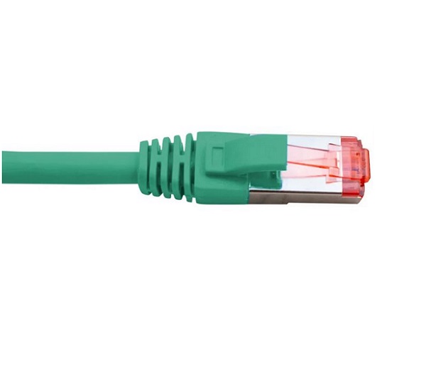 Hypertec 1.5 Metre RJ45 Slim Cat6A Green Patch Lead -0