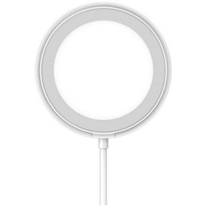 Magsafe 15W QI Wireless Charger - White-0