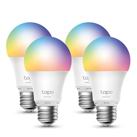 TP-LInk Tapo L530E Smart Wi-Fi Light Bulb (4-pack)-0