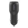 Belkin Boost Charge Dual USB-A Car Charger 24W Black-11051
