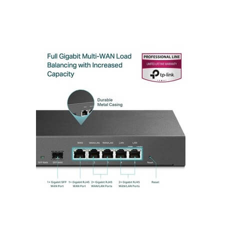 TP-Link OMADA ER7206 Ethernet Wireless Router VPN Supported Desktop-11453