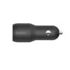 Belkin Boost Charge CCE002BT1MBK Car Charger Dual USB-A 24W Micro-USB To USB-A Cable (1M) Black-11310