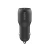 Belkin Boost Charge CCE002BT1MBK Car Charger Dual USB-A 24W Micro-USB To USB-A Cable (1M) Black-11311