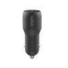 Belkin CCB001BTBK Boost Charge Dual USB-A Car Charger 24W Black-11307