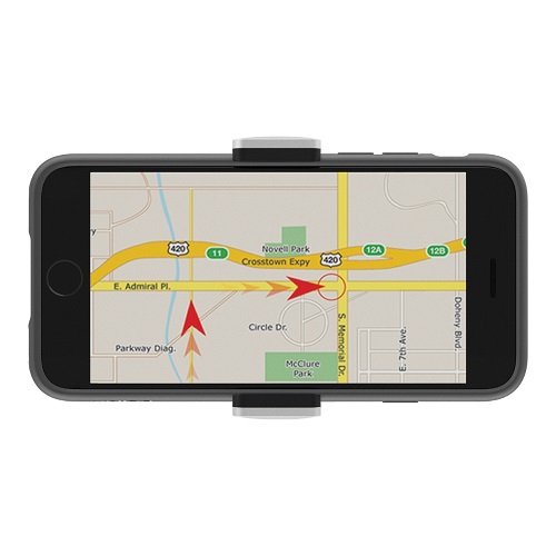 Belkin Car Vent Mount F7U017Bt Silver/Black View In Portrait Or Landscape Adjusts To Fit Your Device-11315
