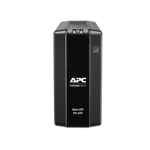 APC UPS Pro BR 650VA 6 Outlets AVR LCD Interface-0