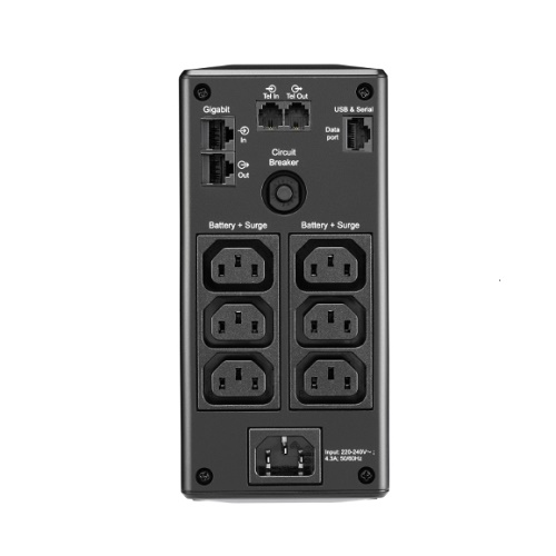 APC UPS Pro BR 650VA 6 Outlets AVR LCD Interface-11141