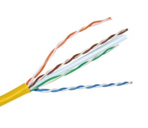 Ethernet Cable Category 6 U-UTP Yellow 305M-0