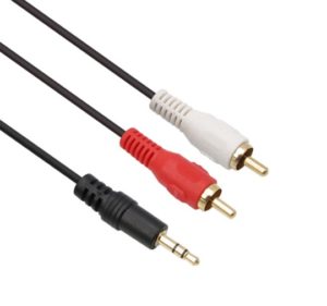 15M 3.5MM Plug -2 X RCA Plug Cable-0