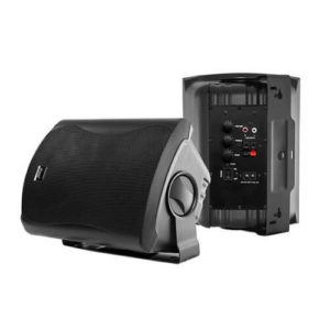 Wintal 5" Stereo Active Speakers With Built-In 40W Amplifier Black-0